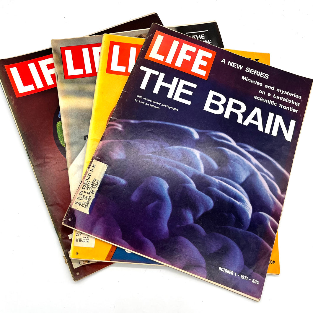 Set of Vintage Life Magazines