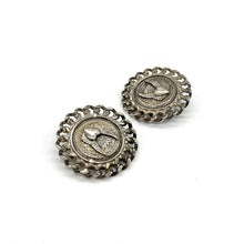 Load image into Gallery viewer, Designer Robert Rose Clip-on Earrings
