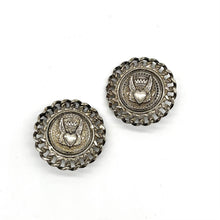 Load image into Gallery viewer, Designer Robert Rose Clip-on Earrings

