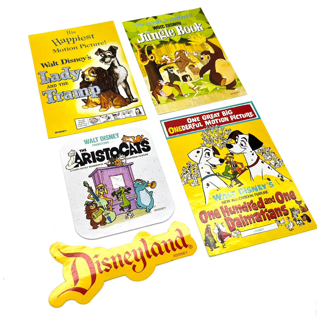 Retro D*sney Sticker Set