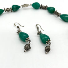 Load image into Gallery viewer, Amazonite Necklace &amp; Earrings Set
