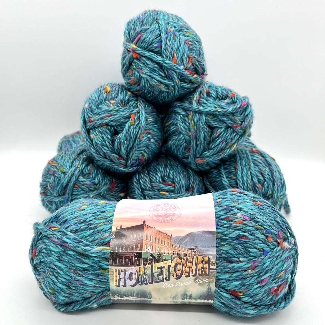 Hometown Lion Brand Yarn Bundle (7 skeins)