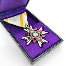 Load image into Gallery viewer, Antique Japanese Order of the Sacred Treasure 6th Class Metal (WWII)
