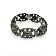 Load image into Gallery viewer, Antique Art Deco 800 Silver Bracelet
