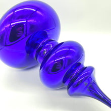 Load image into Gallery viewer, Large Hand-Blown Purple Glass Ornament (14&quot; tall) LOCAL PICKUP ONLY
