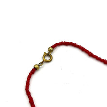 Load image into Gallery viewer, Red Seed Bead Bracelet
