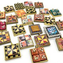 Load image into Gallery viewer, Random Handmade Metal &amp; Paper Pendant
