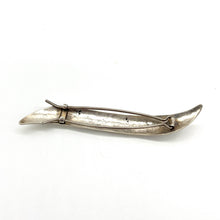 Load image into Gallery viewer, Hopi Wave Vintage Silver Barrette (4 1/2&quot; long)
