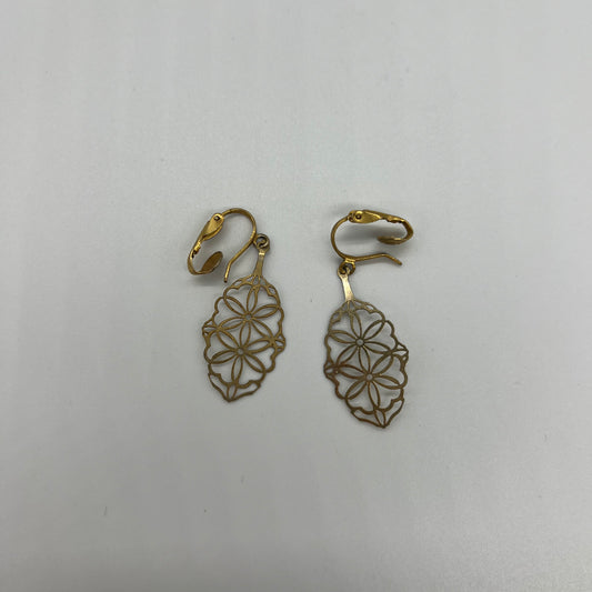 Gold Plated Delicate Clip-On Earrings