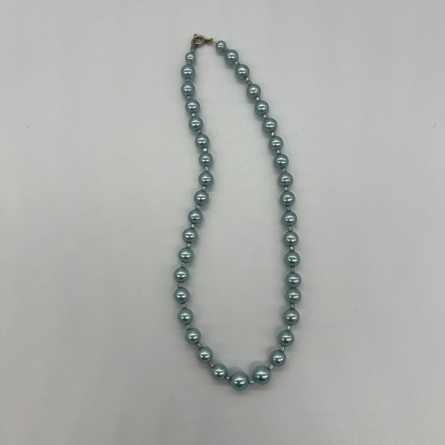 Soft Blue Pearl Nacklace