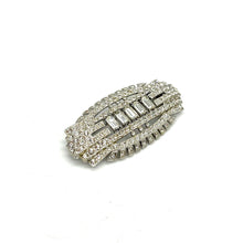Load image into Gallery viewer, Coro Vintage Art Deco Rhinestone Brooch
