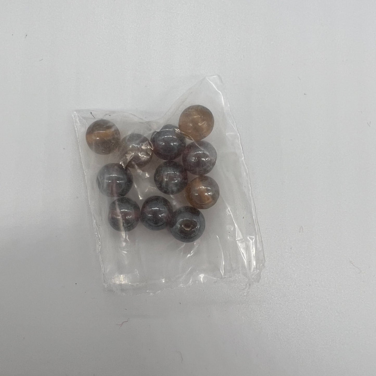 Pearled Black Brown Beads