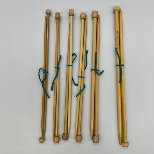 Medium Wood Knitting Needles
