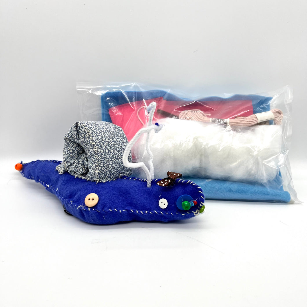 Mystery Stuffed Snail Kit