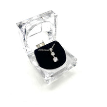 Load image into Gallery viewer, Faux 3-Diamond Necklace
