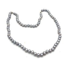Load image into Gallery viewer, 18&quot; 7mm Pearl Necklace w/ 8&quot; Expander
