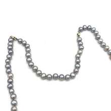 Load image into Gallery viewer, 18&quot; 7mm Pearl Necklace w/ 8&quot; Expander
