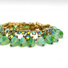 Load image into Gallery viewer, Kramer Green Rhinestone Bracelet
