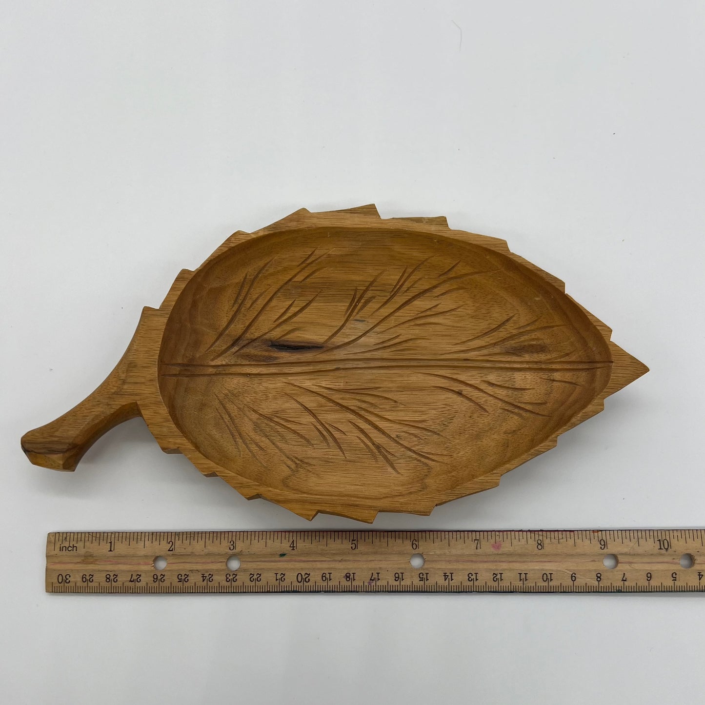 Leaf Wood Dish