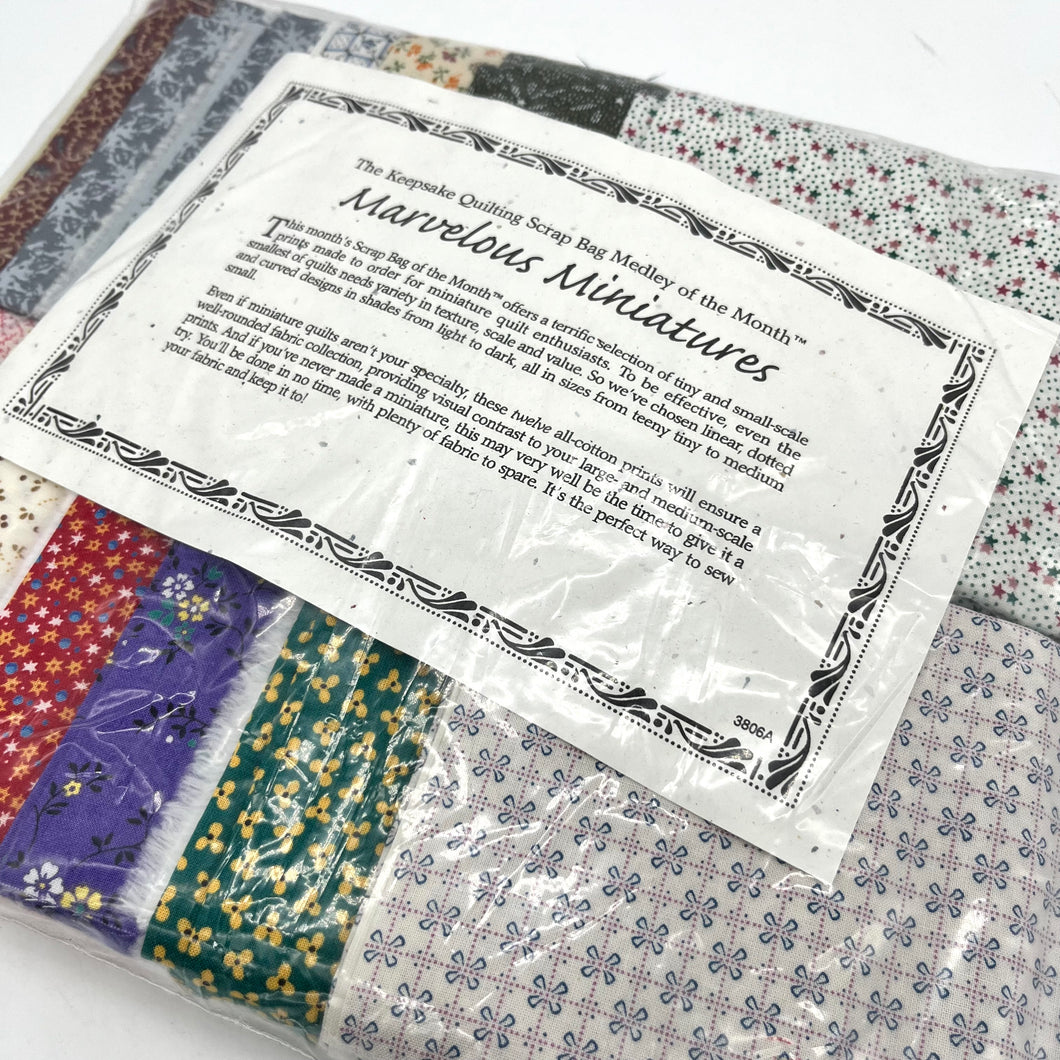 Keepsake Quilting 'Marvelous Miniatures' Fabric pack