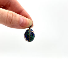 Load image into Gallery viewer, Russian Silver Enameled Egg Pendant
