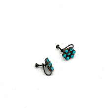 Load image into Gallery viewer, Vintage Sterling &amp; Turquoise Earrings
