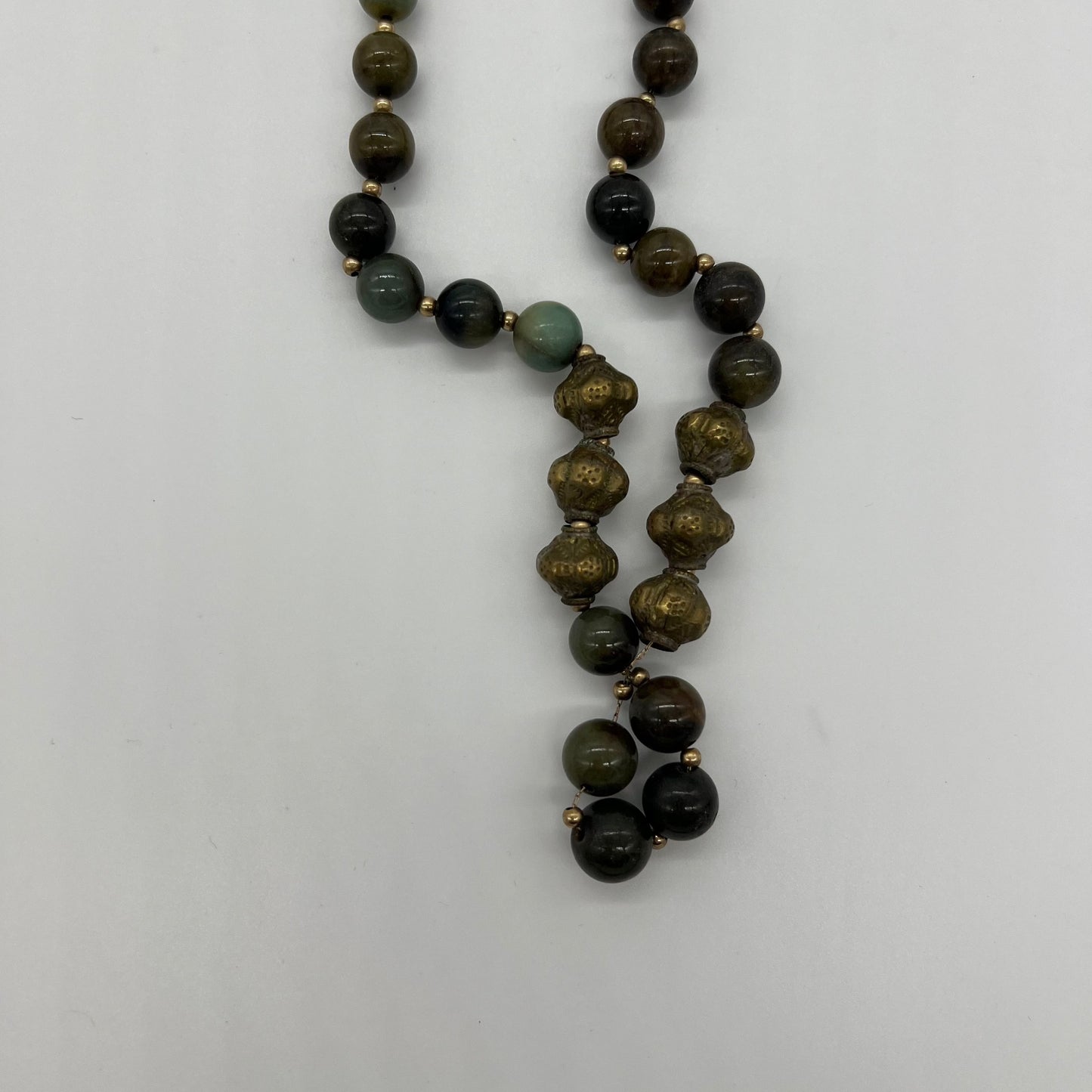 Dark Bead Mystical Necklace