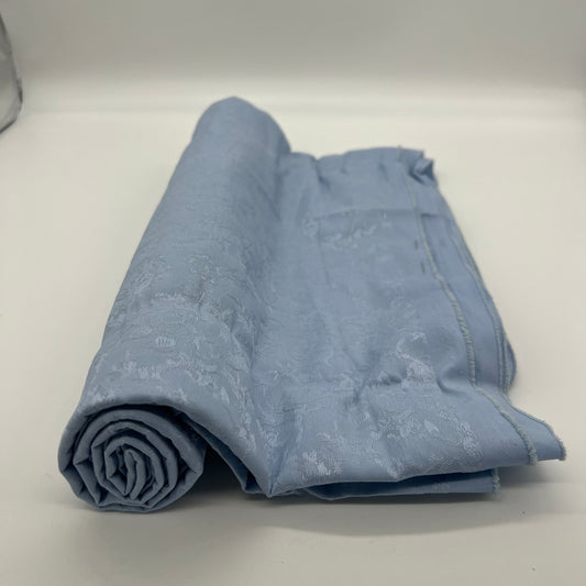 Soft Blue Silk-y Fabric