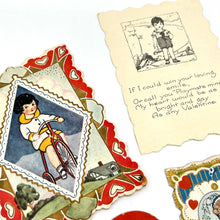 Load image into Gallery viewer, Antique Valentine Card Set
