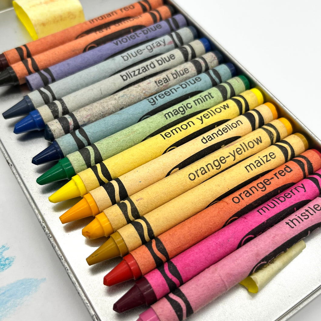 Set of Collector's Vintage Discontinued Crayons