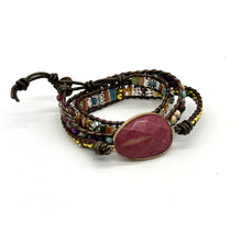 Load image into Gallery viewer, Rhodonite Wrap Bracelet
