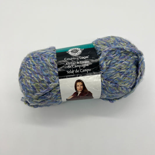 Soft Blue Speckled Loops & Threads Yarn