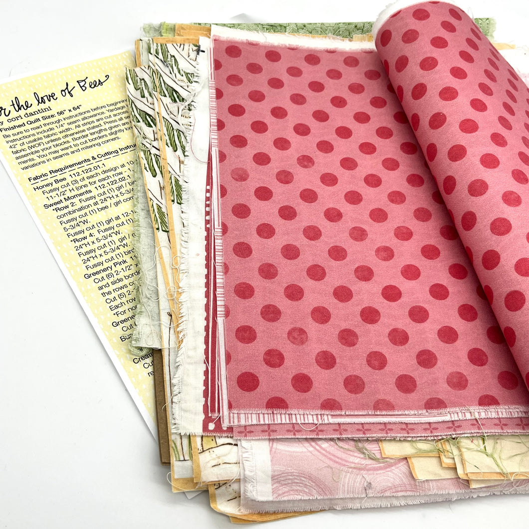 'For the Love of Bees' Quilt Kit