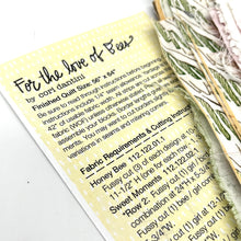 Load image into Gallery viewer, &#39;For the Love of Bees&#39; Quilt Kit
