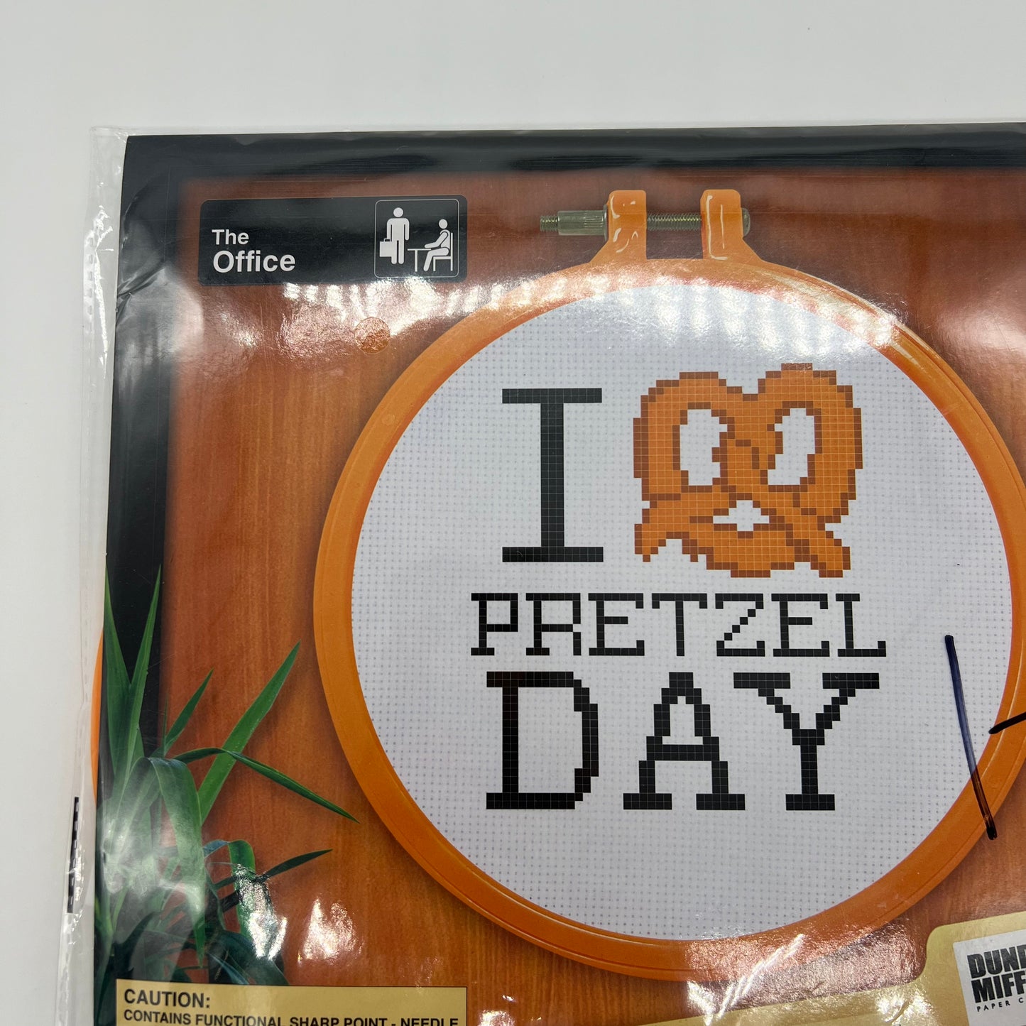 "The Office" Pretzel Day Cross stitch Kit