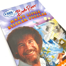 Load image into Gallery viewer, Bob Ross Happy Little Sticker Puzzle Book
