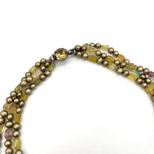 Load image into Gallery viewer, Beaded Necklace (Freshwater Pearl, Fluorite, Citrine, Sterling)

