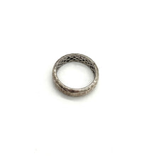 Load image into Gallery viewer, Hammered Sterling Ring (size 9)
