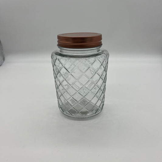 Fancy Fancy Glass Jar