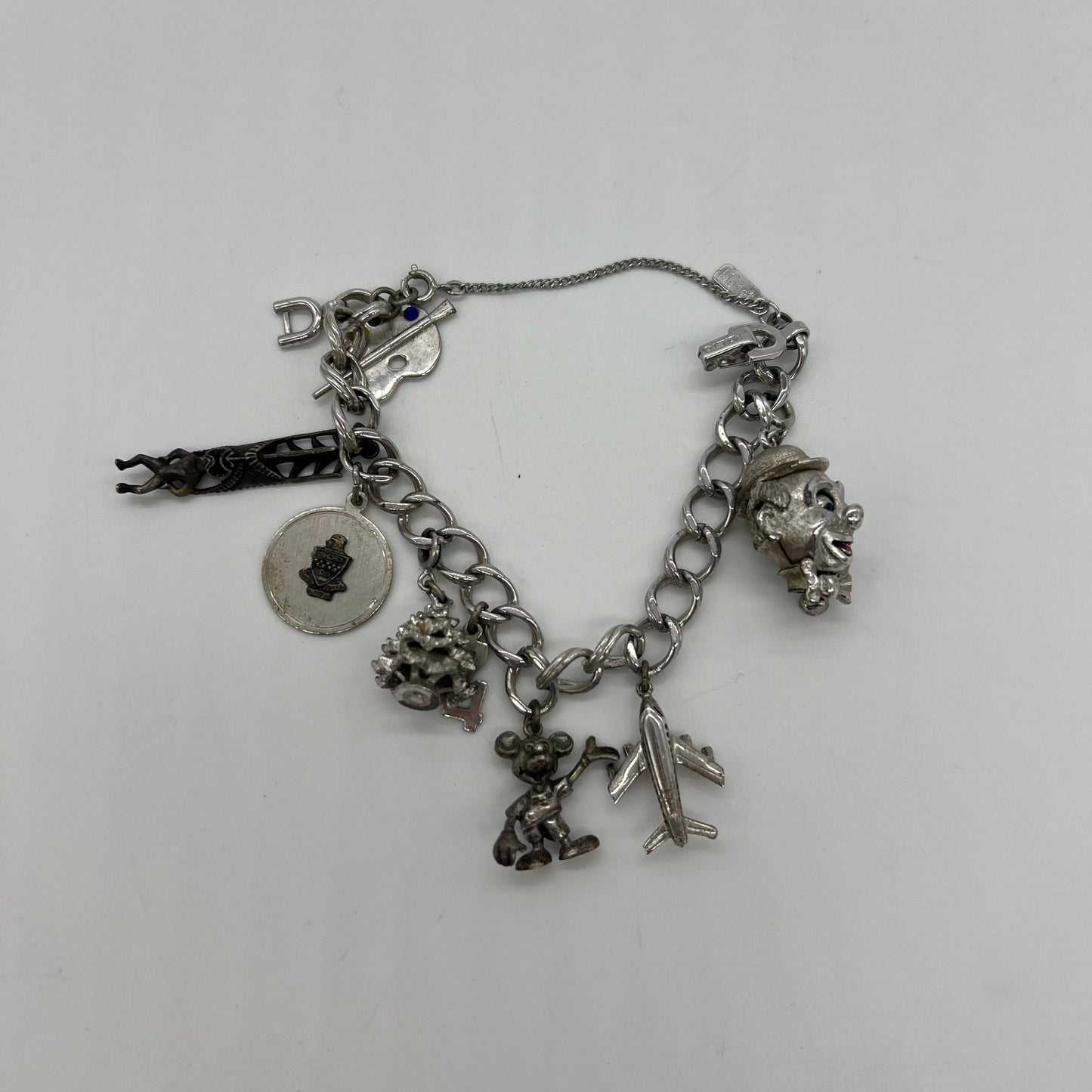 Monet Vintage Charm Bracelet