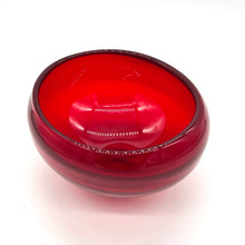 Load image into Gallery viewer, Vintage Blood-Red Glass Dish
