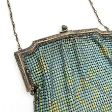 Load image into Gallery viewer, Antique Art-Deco Mesh Chain Mail Purse
