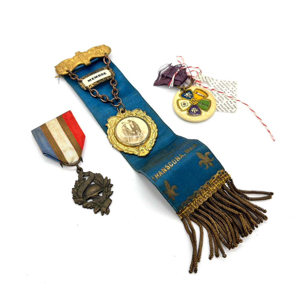 Eerie Antique Medals
