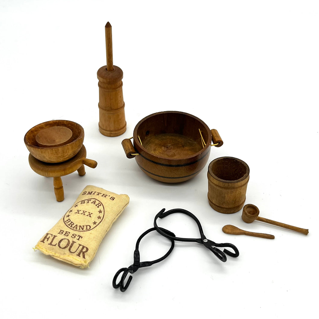 Vintage Haunted Miniature Farming Items