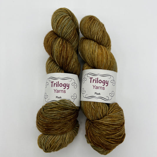 Trilogy Yarns Plush Moss Two Skeins