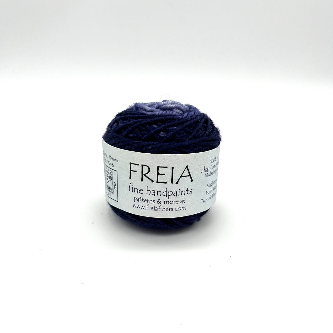 Hand Painted Minikin Shaniko Merino Wool Yarn