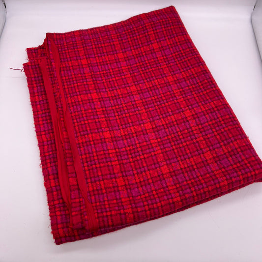 Pendleton Overstock Red and Pink Fabric