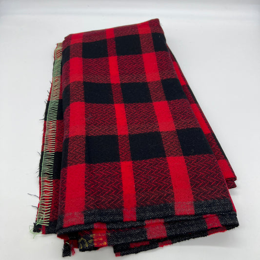 Pendleton Overstock Red Plaid Fabric
