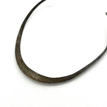 Load image into Gallery viewer, Sterling Choker Solid Necklace Signed TV-95
