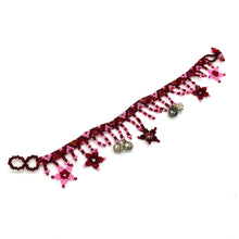 Load image into Gallery viewer, Pink &amp; Red Beaded Bracelet
